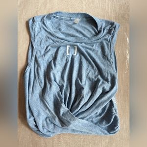 Solidcore x fp movement cropped tank blue MED